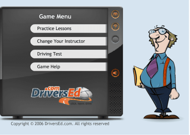 ed drivers test game ed drivers test game