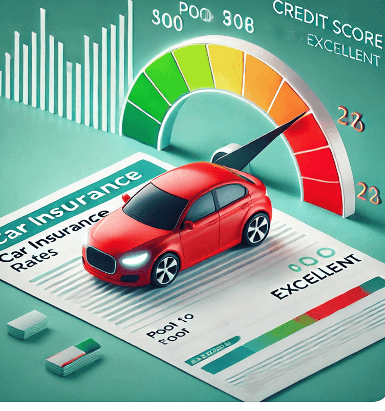 credit score car insurance rates