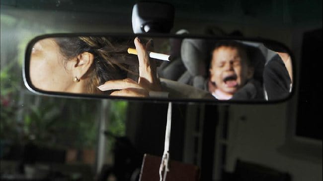 Smoking in Cars with Children Called Child Abuse