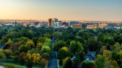 Idaho skyline