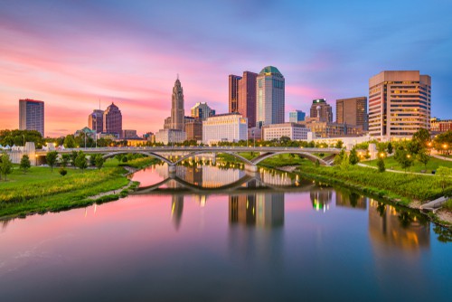 Columbus Ohio skyline