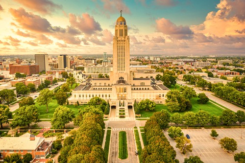 Lincoln, Nebraska skyline